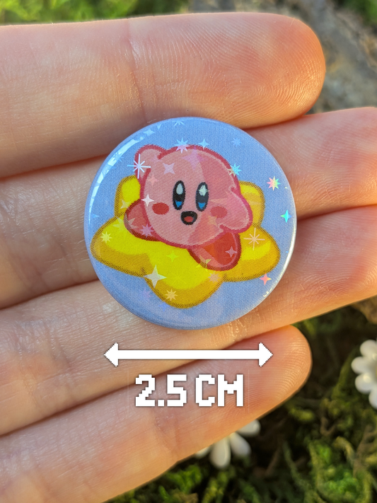 Getting around 25mm pin badge