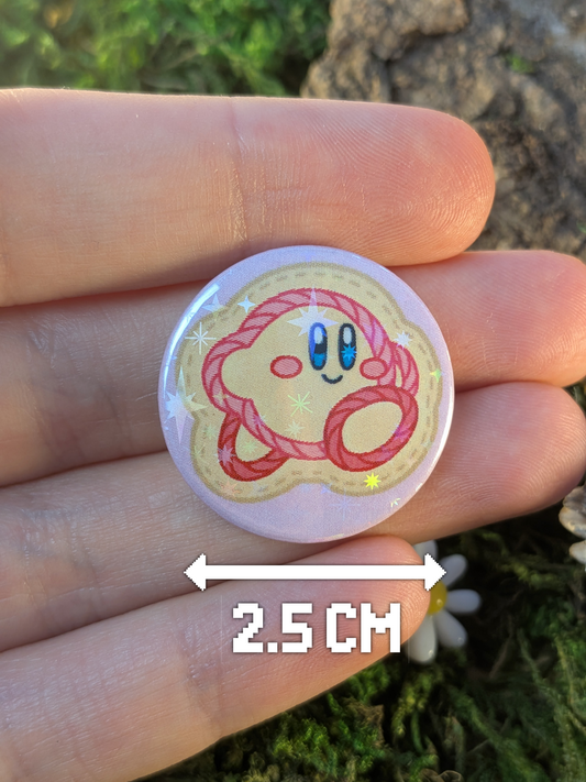 Getting crafty 25mm pin badge