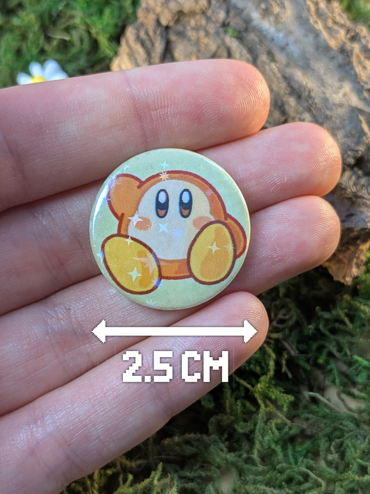 Just a lil guy 25mm pin badge