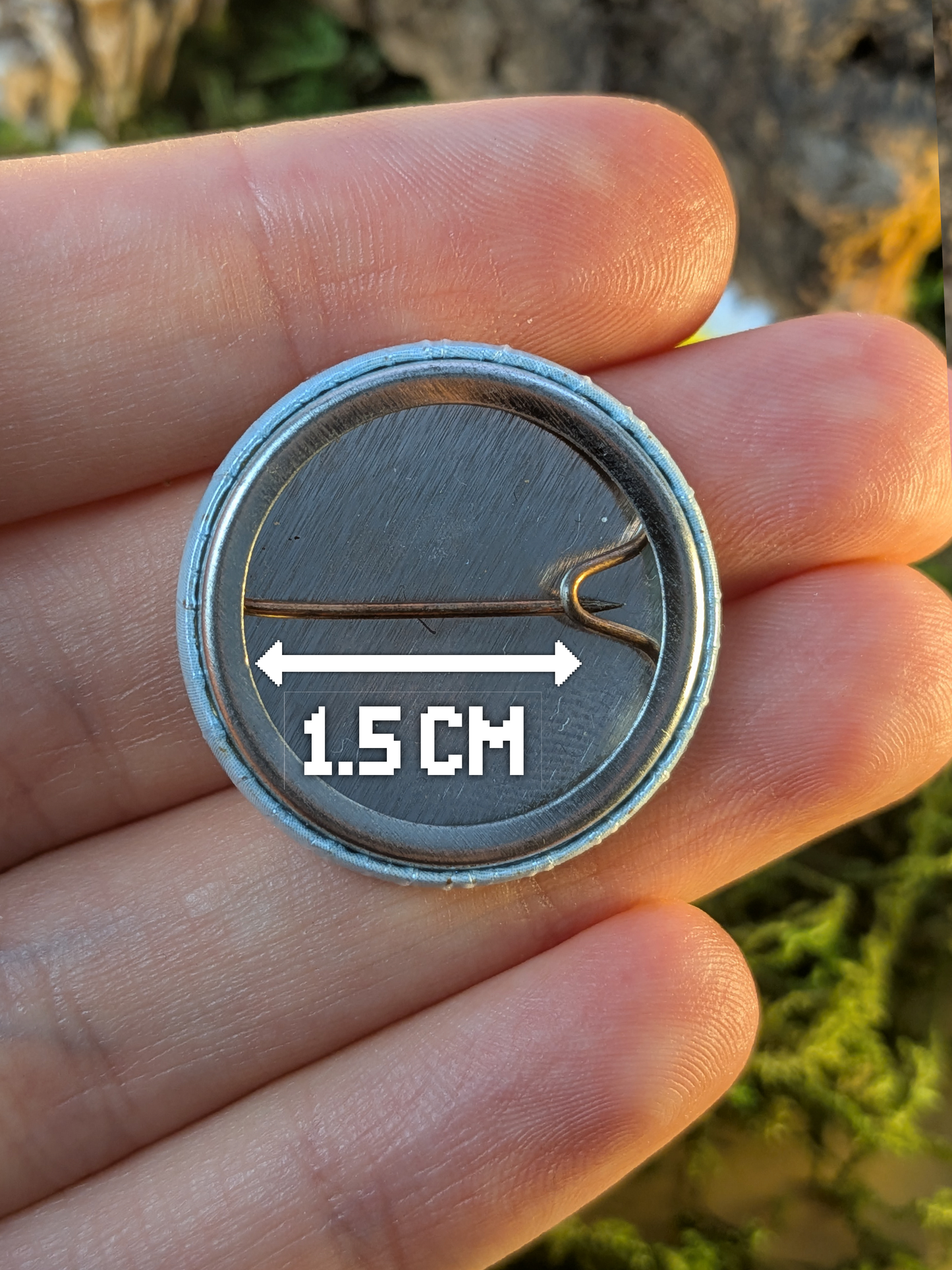 Fly with all your might! 25mm pin badge