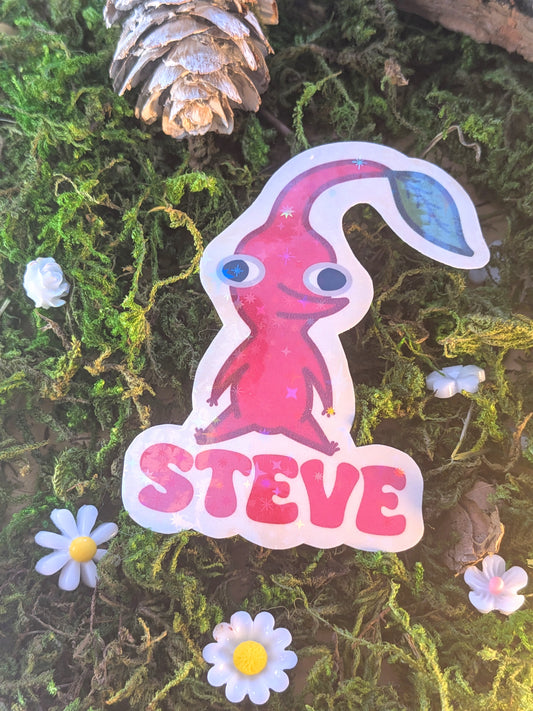 Steve. Holo sticker
