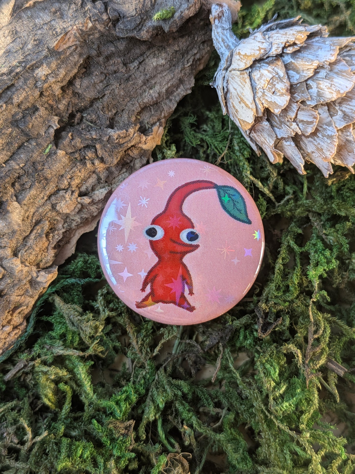 Steve. 25mm pin badge