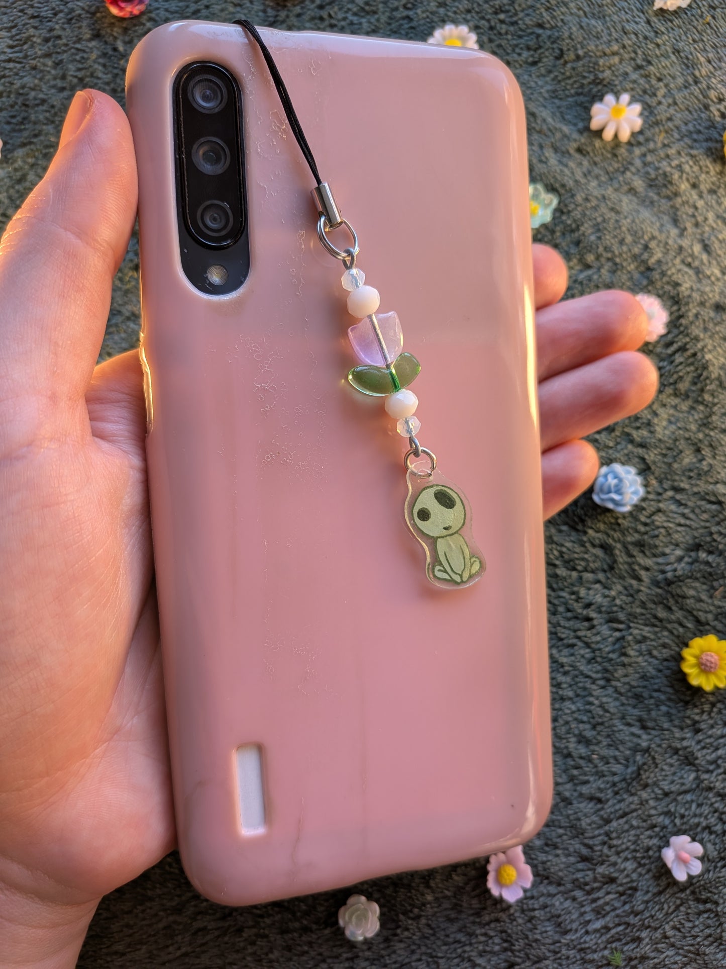 Kodama phone charm