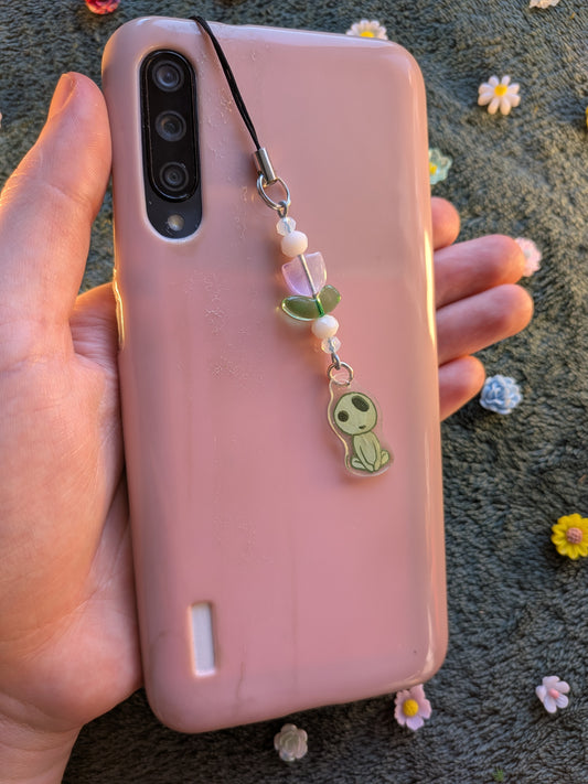 Kodama phone charm