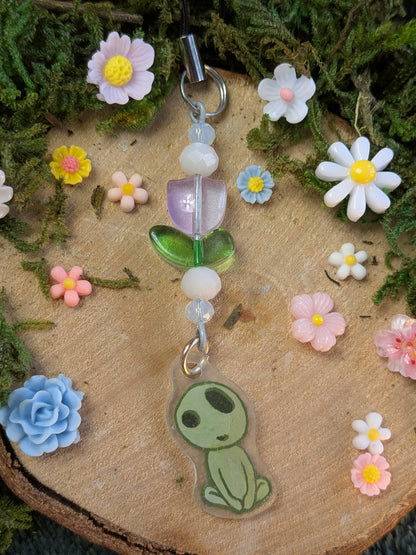 Kodama phone charm