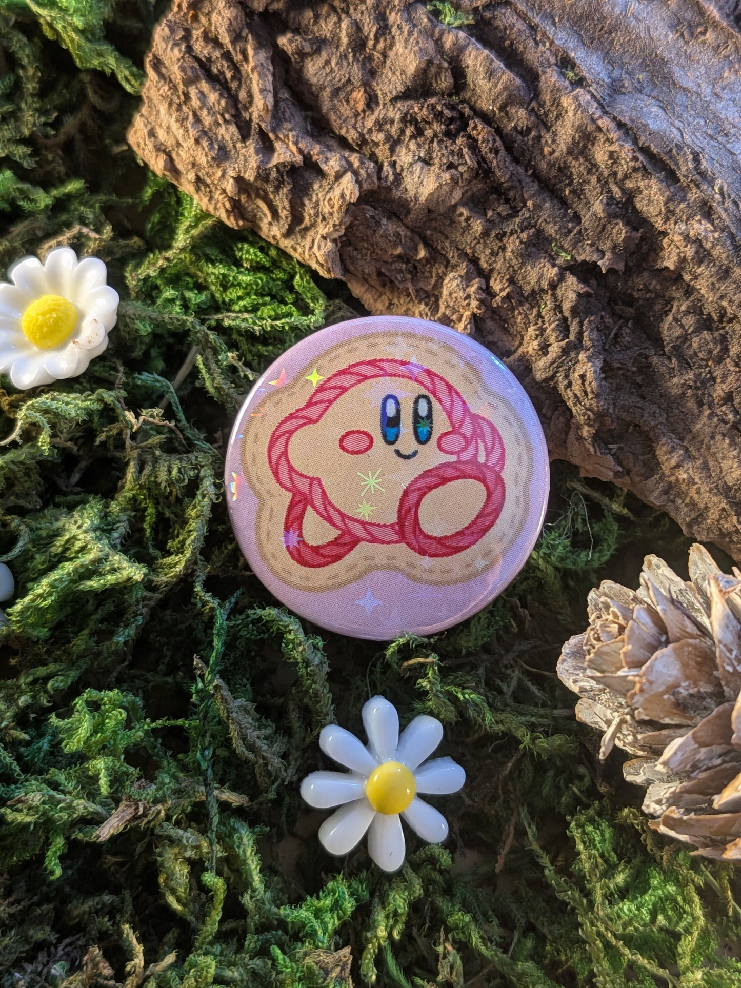 Getting crafty 25mm pin badge