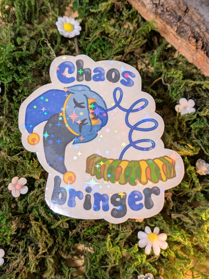 Chaos bringer holo sticker