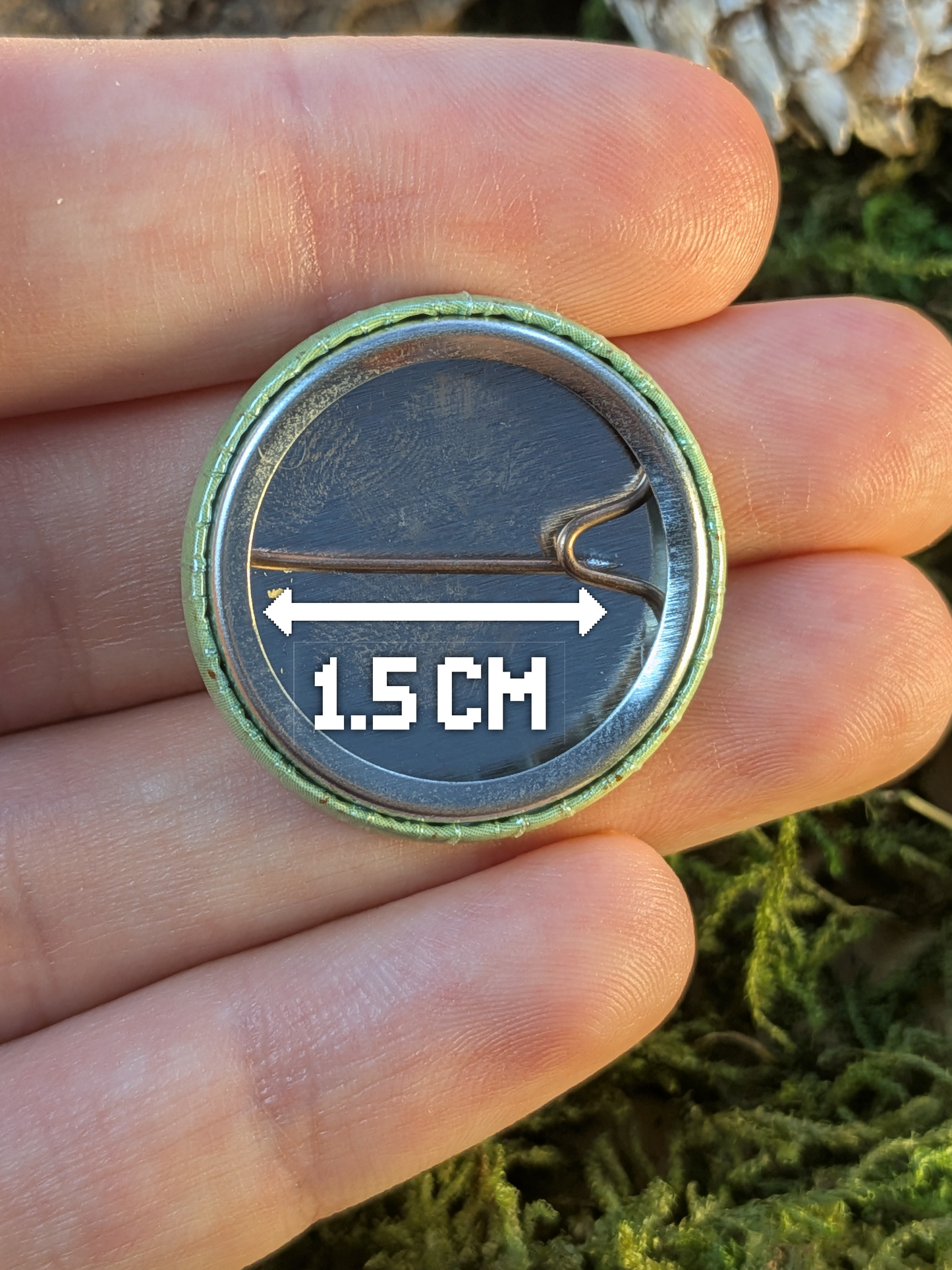 "Oatchi!" 25mm pin badge