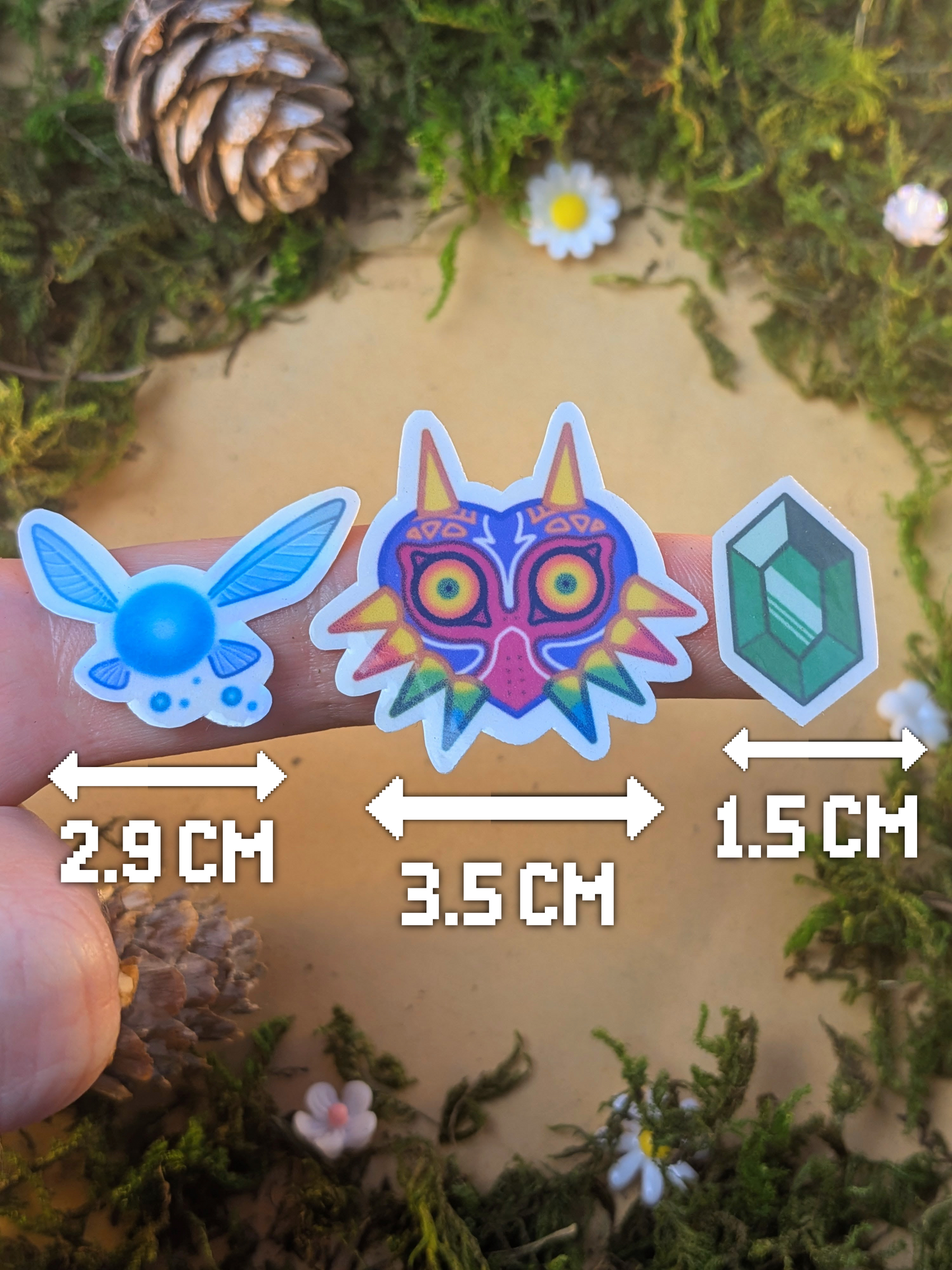 Space filler heroes sticer pack