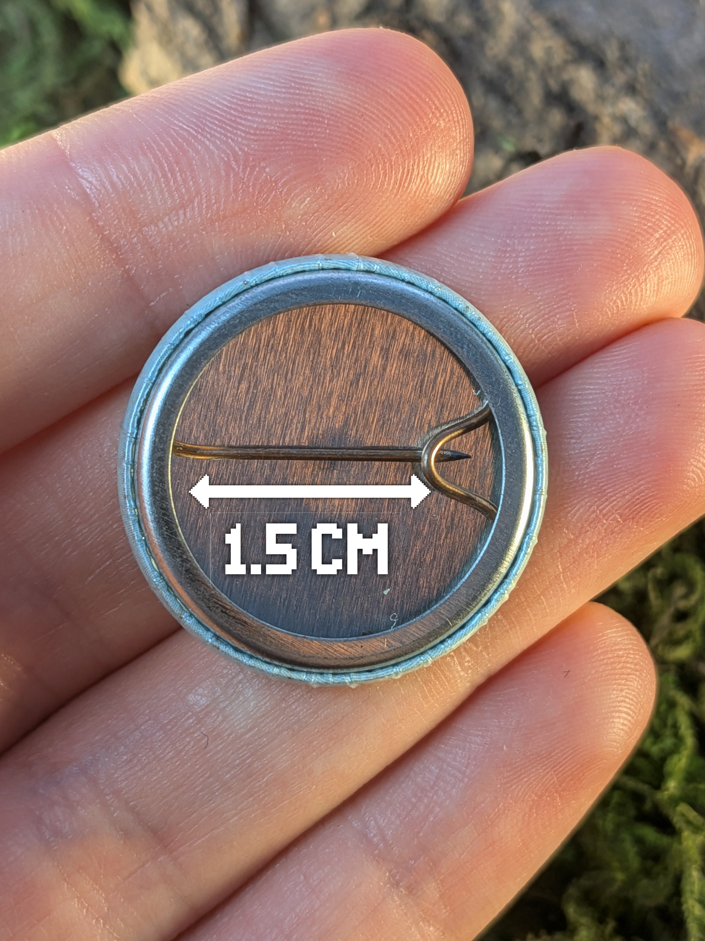 "Nap time" 25mm pin badge