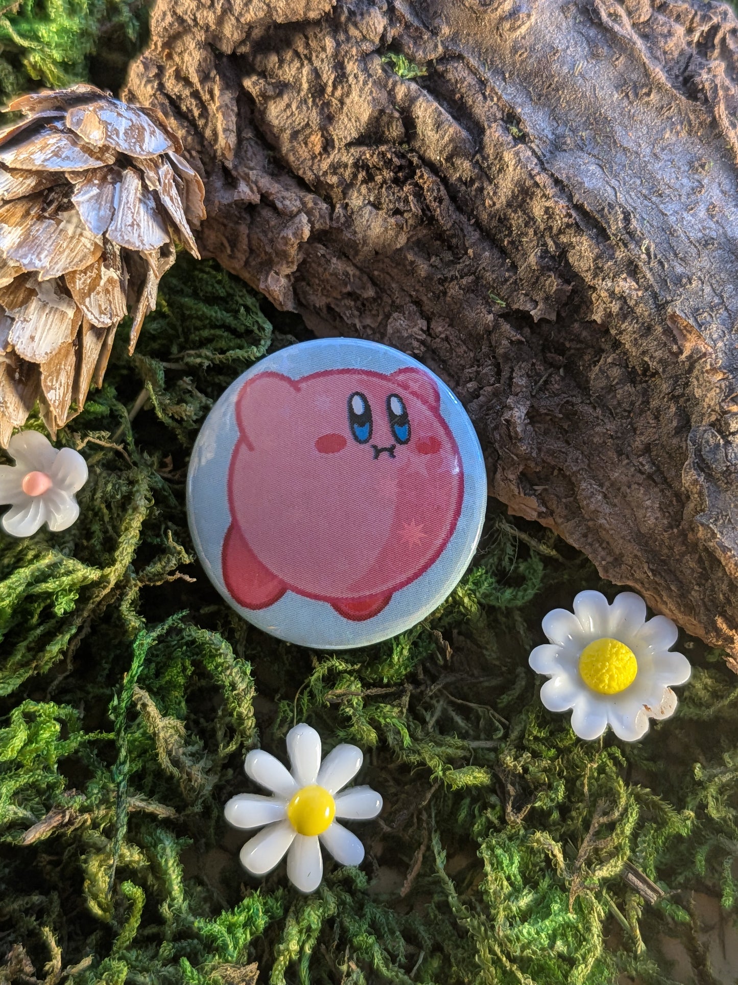 Fly with all your might! 25mm pin badge