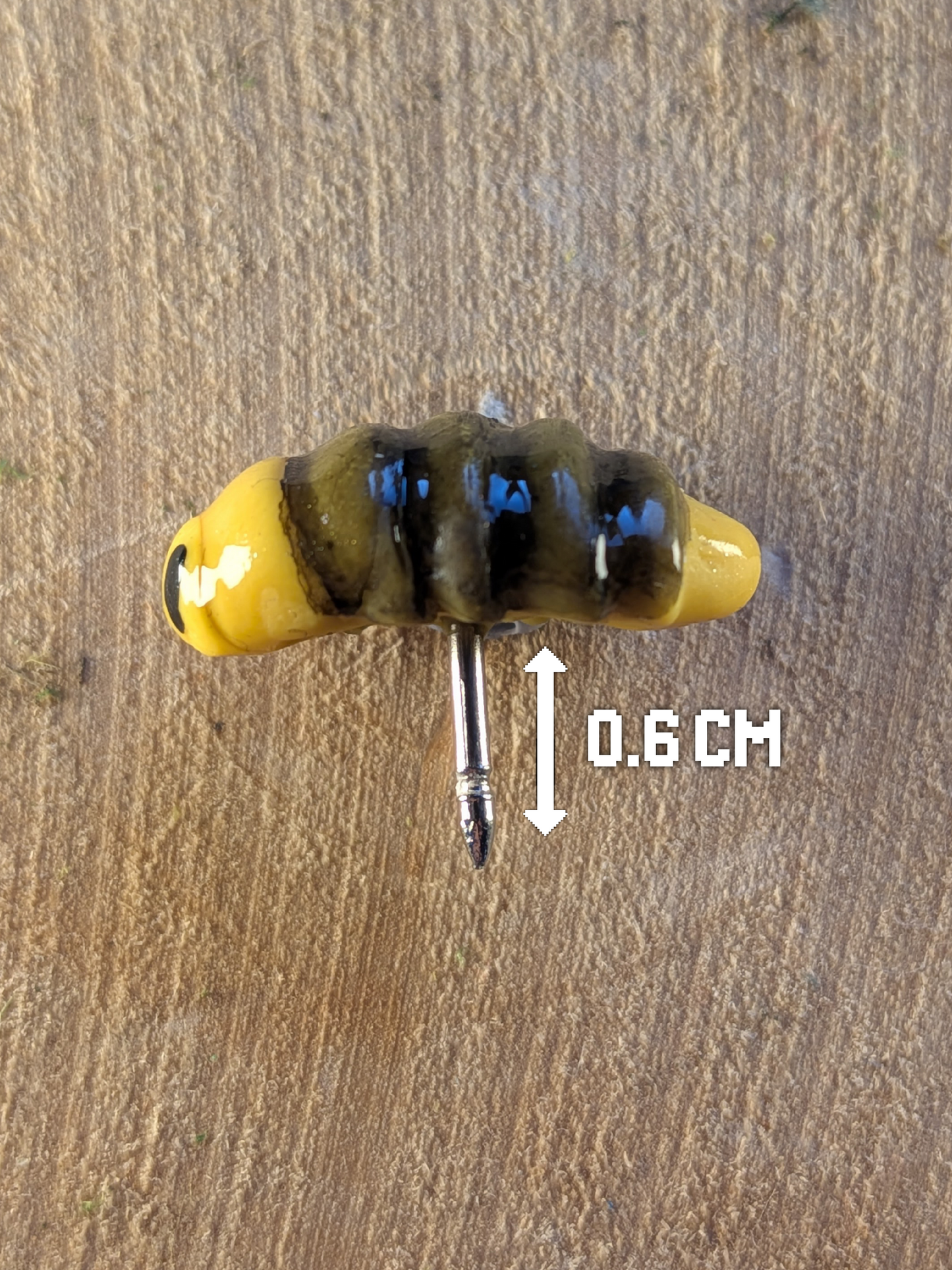 Rubber ducky isopod pin badge