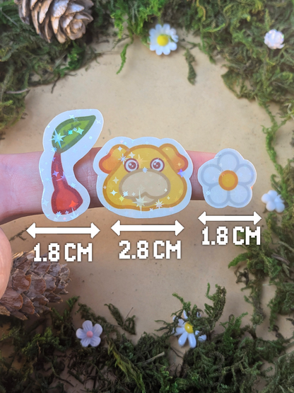 Space filler nature sticker pack