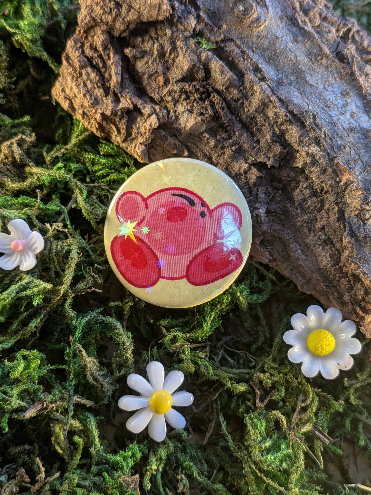 Nailed the landing! 25mm pin badge