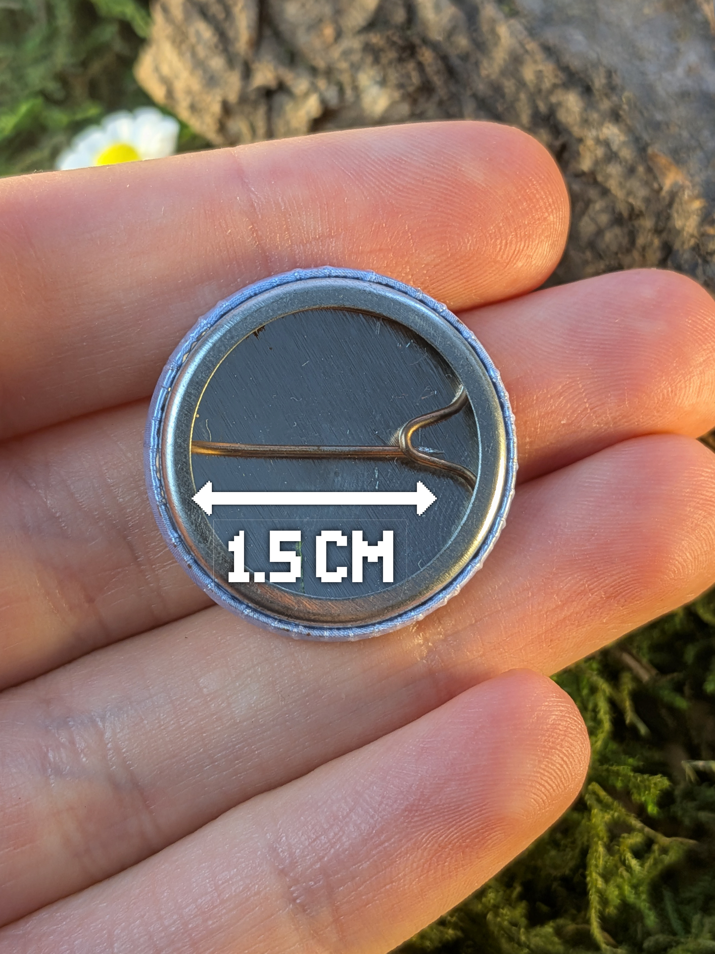 "Nap time" 25mm pin badge