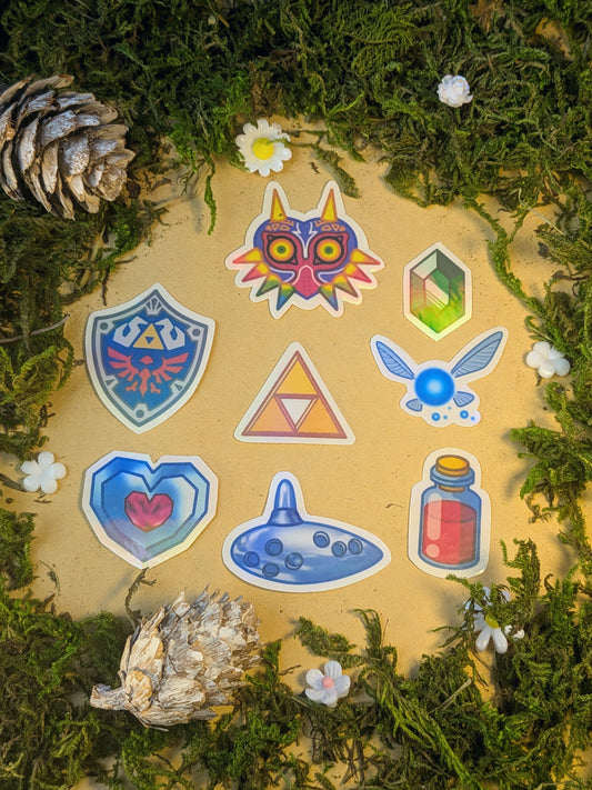 Space filler heroes sticer pack