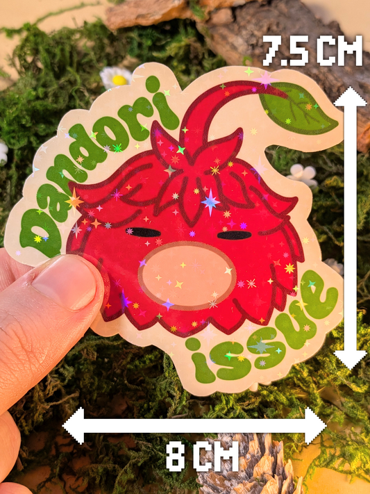 Dandori issue holo sticker