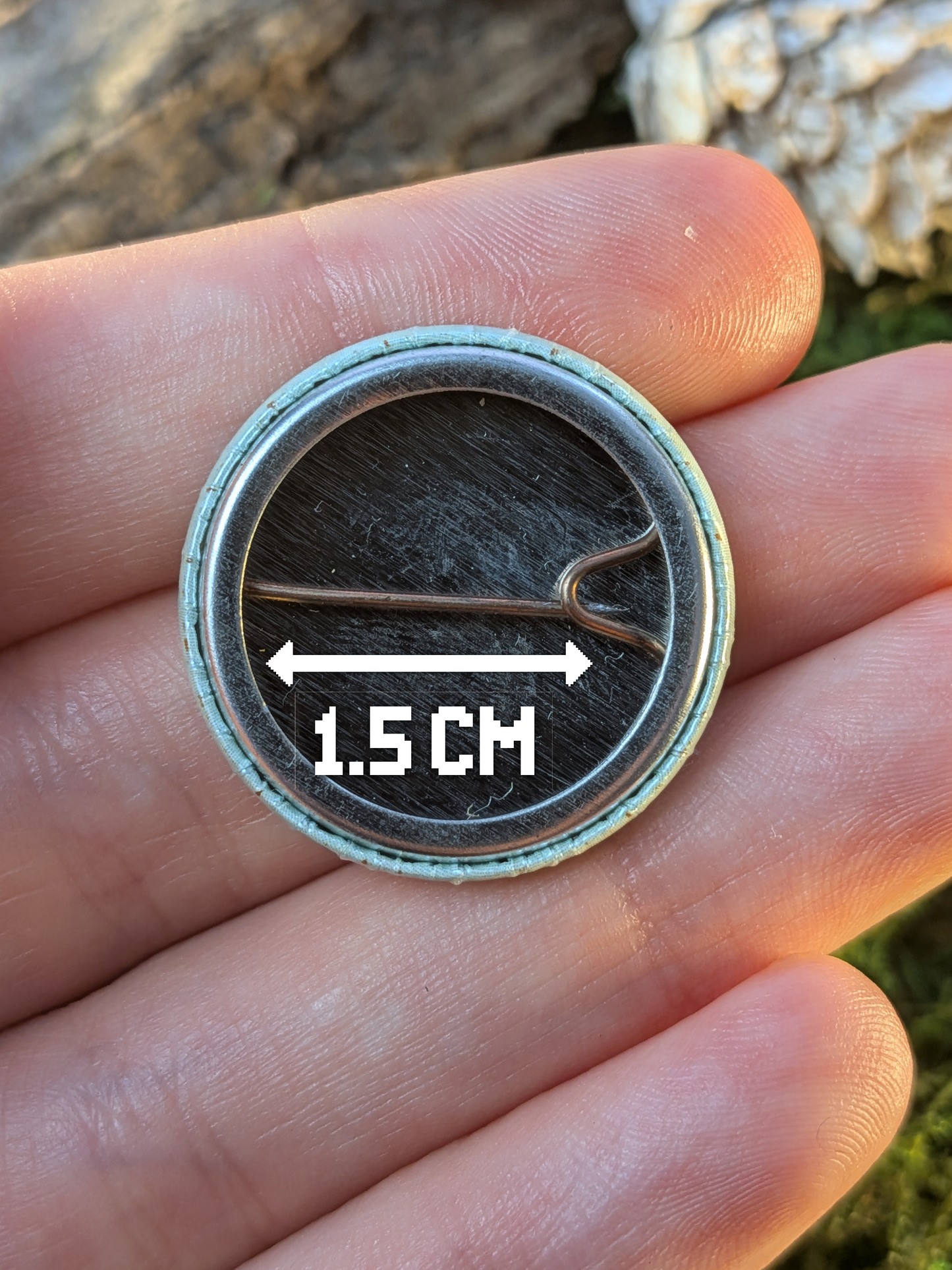 "Foodie" 25mm pin badge