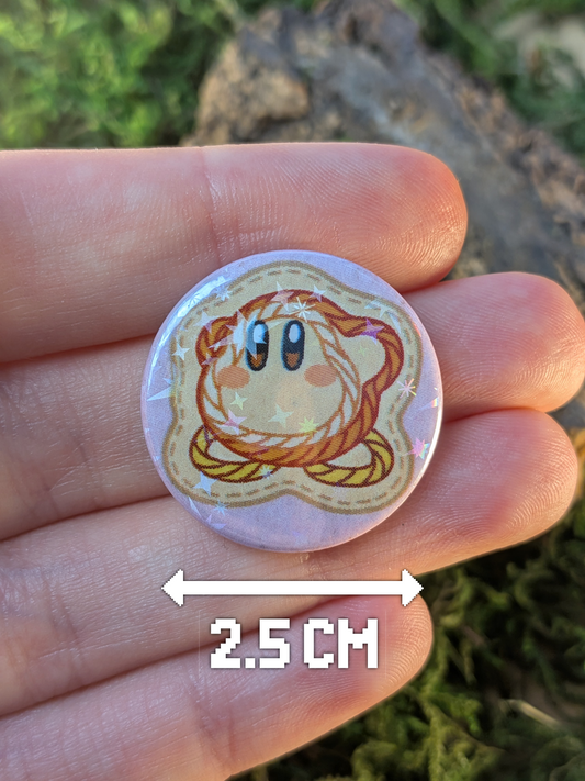 Getting crafty 25mm pin badge