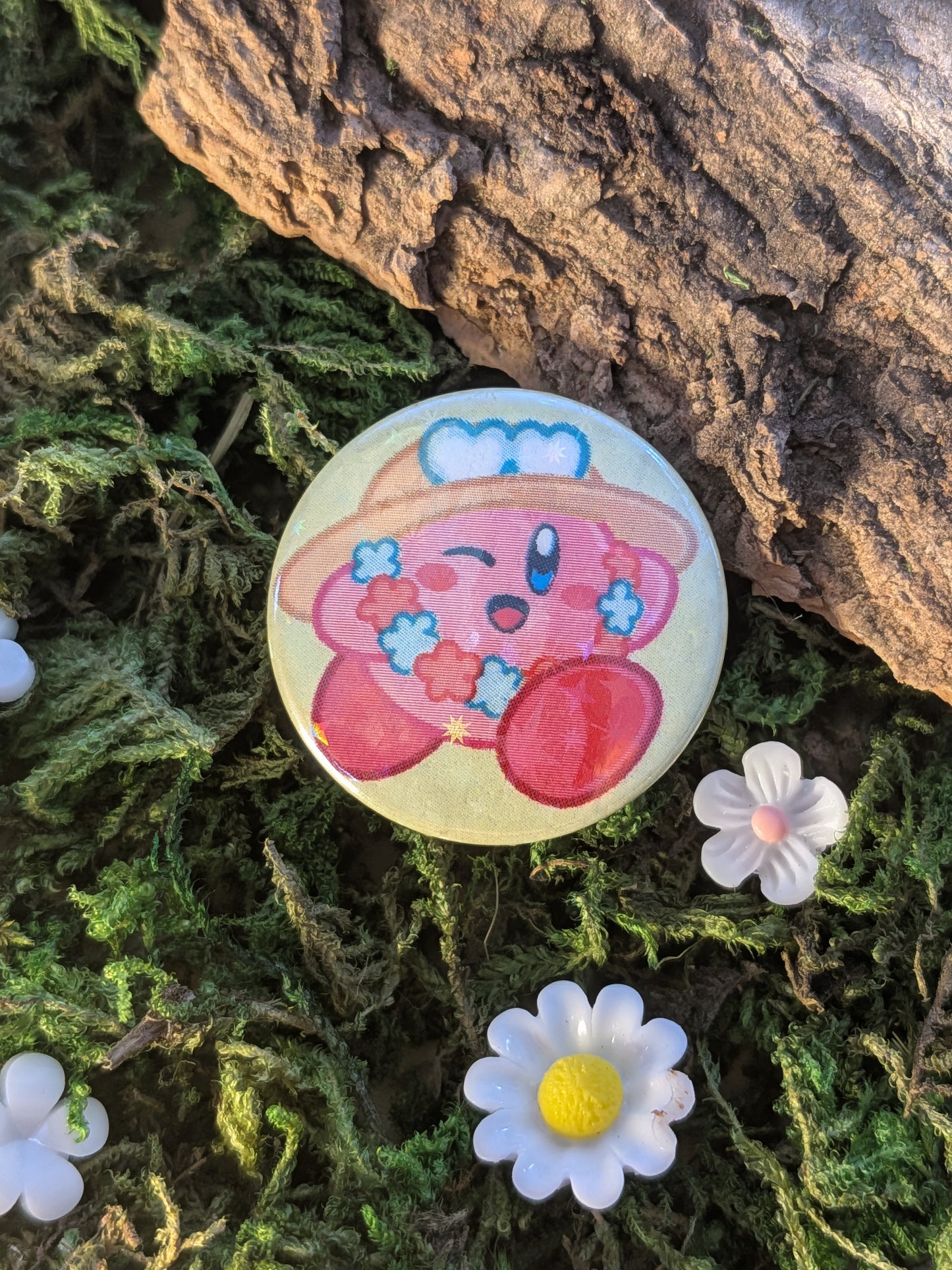 "Sunny days" 25mm pin badge