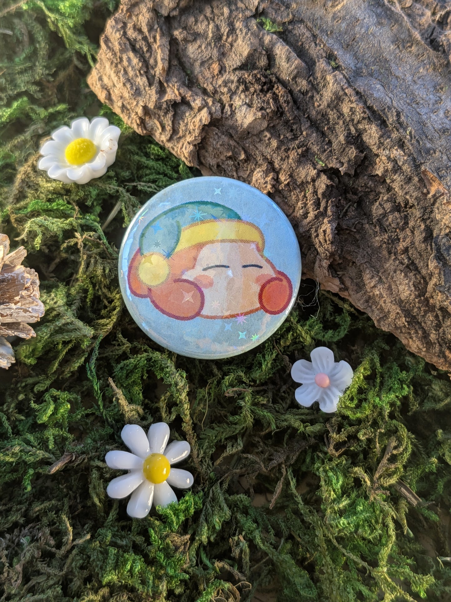 "Nap time" 25mm pin badge