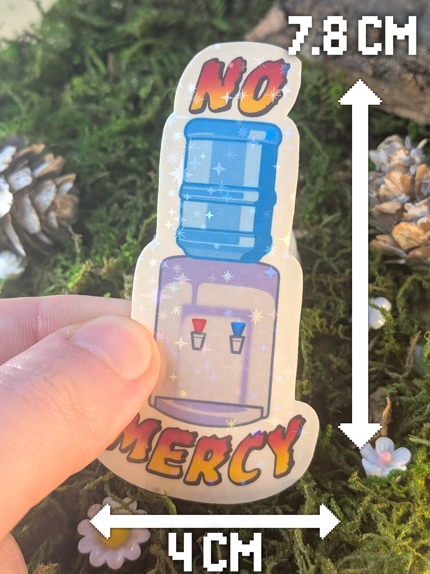 Watercooler holo sticker