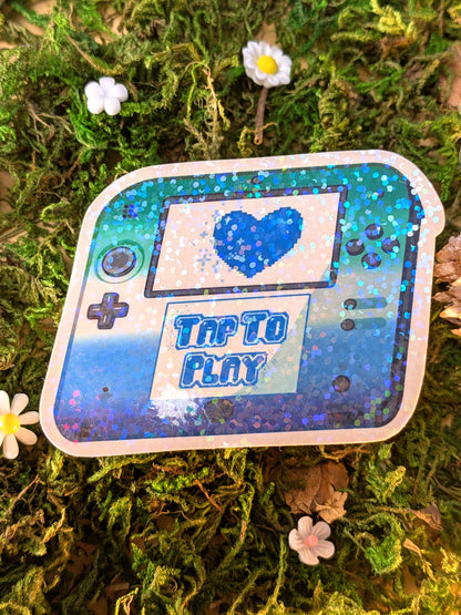 LGBT+ gay 2DS holo sticker